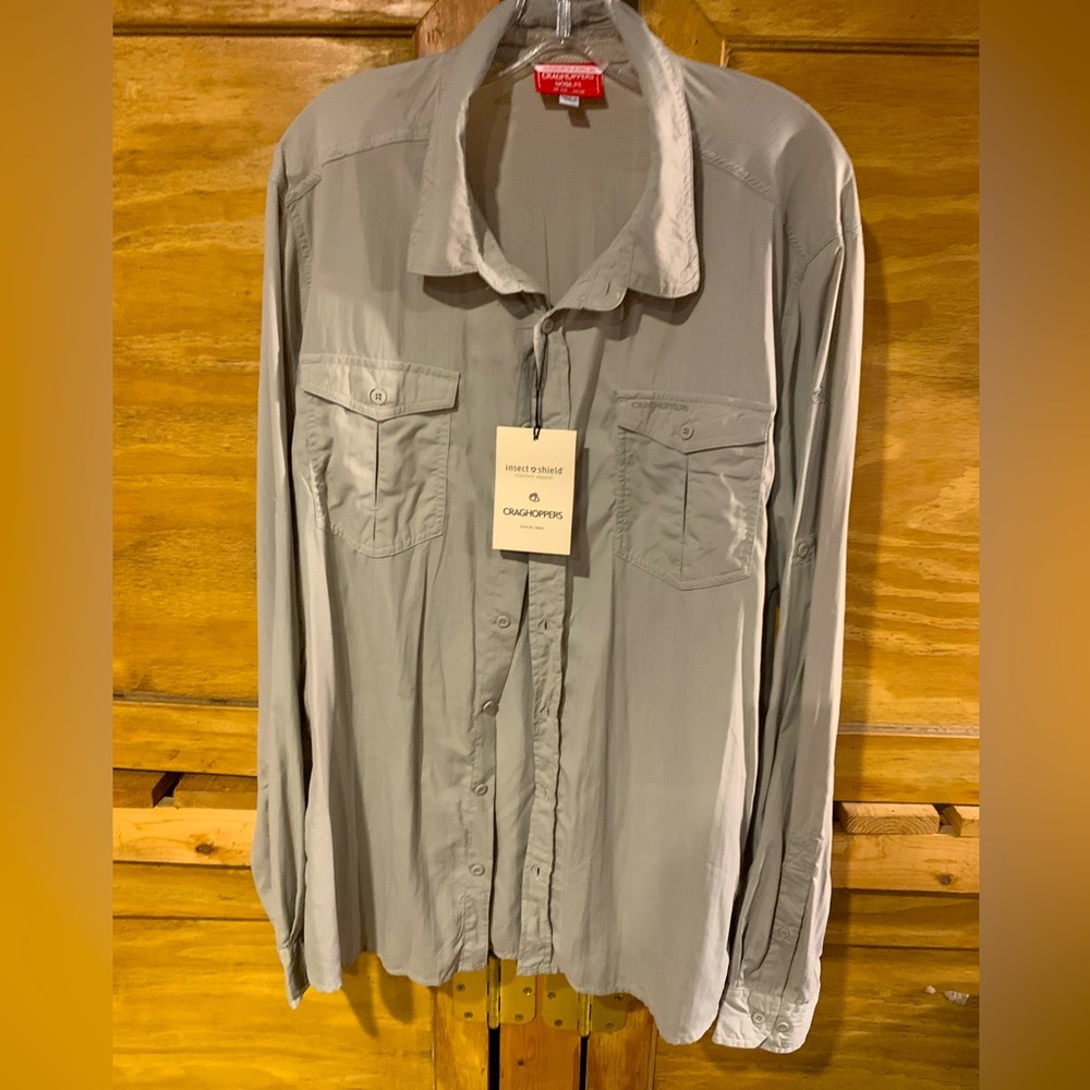 Craghoppers insect shield, long sleeve mosquito shield